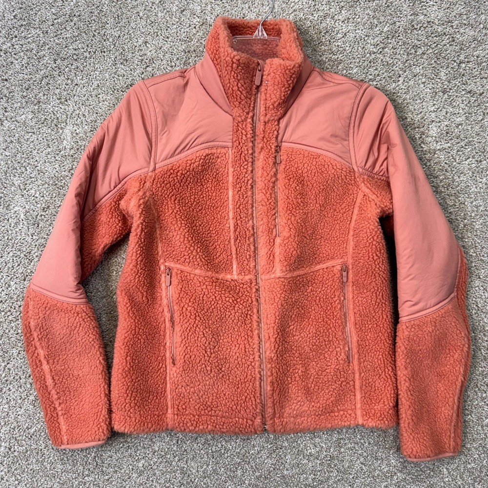 Lululemon Jacket Womens 6 Flurry Fighter Sherpa Pink Primaloft Hybrid EUC